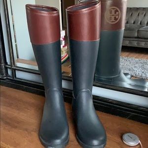 Tory Burch rain snow boots